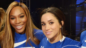 Meghan and Serena Williams