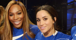 Meghan and Serena Williams