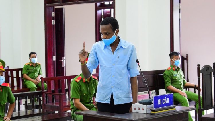 Nigerian footballer sentenced to death for drug trafficking in Vietnam