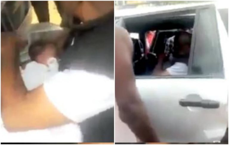 Police Nab Two Men Kidnapping A Baby In Lagos (Video)