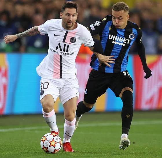 Sluggish Messi fails to deliver as PSG draw at Brugge