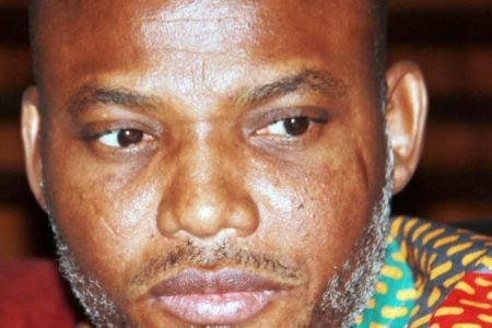 Terrorism Charges: DSS Produces Nnamdi Kanu In Court Amid Tight Security