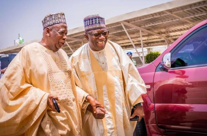 2023 APC ticket: Fayemi Visits Governors Ganduje, Sule