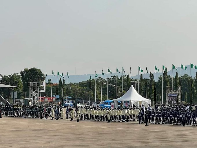 Three military Officers Faint At Eagle Square Parade