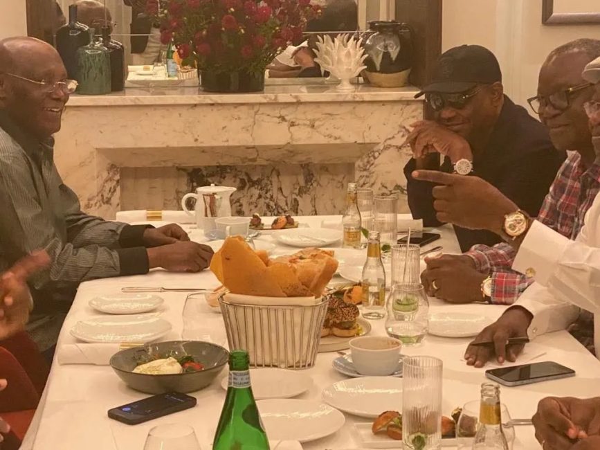 Atiku Trails Wike To London, Meets Rivers Gov Amid Tinubu’s Rumoured Link-Up