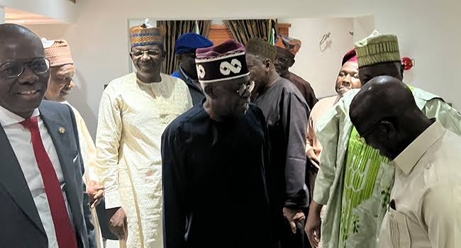 Tinubu, Shettima Meets APC Governors In Lagos