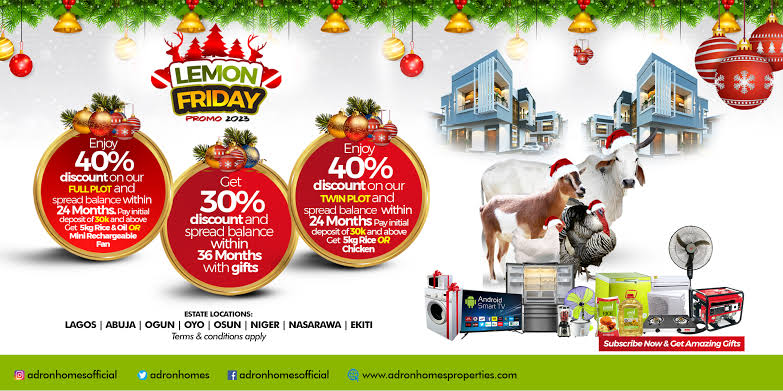 Adron Shares Customers Christmas Gift In Lemon Friday Promo