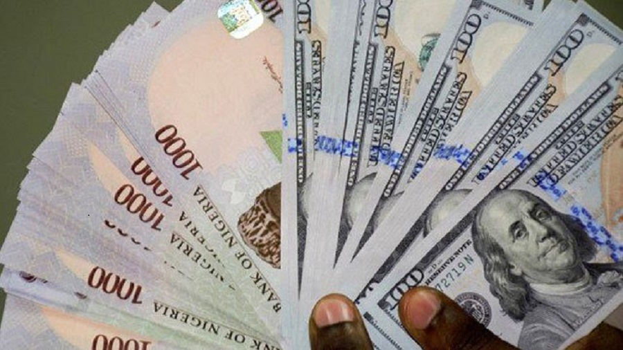 Naira appreciates to N1,598.72 against Dollar