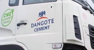 Dangote Cement Truck
