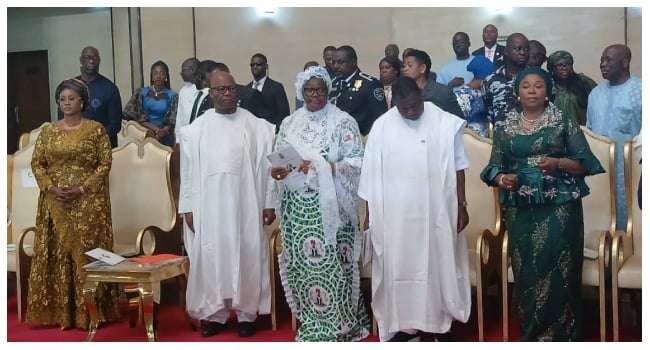 PHOTOS: FG holds special thanksgiving service ahead of 65th Independence Day