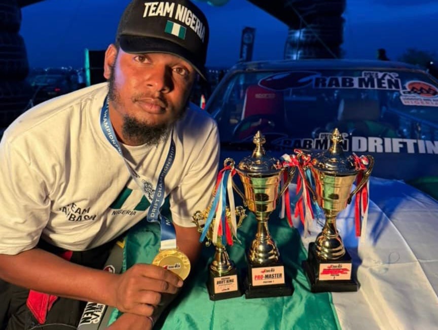 Nigerian driver Jaybash wins big at East Africa drift championship