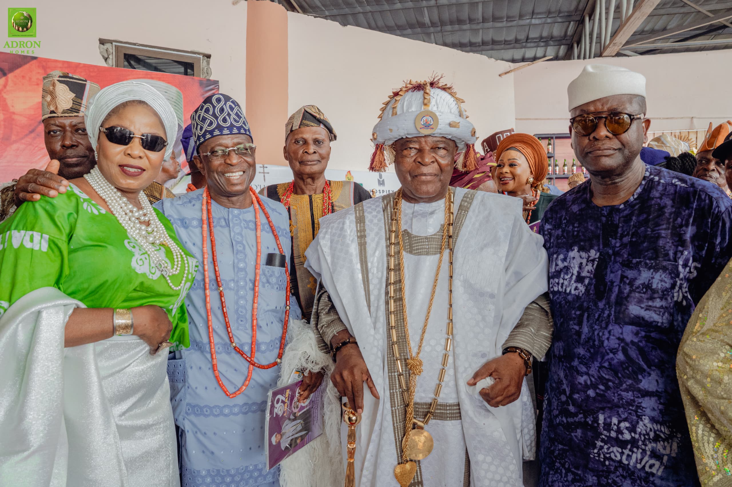 Adron Homes Elevates Cultural Pride as Dignitaries Grace 39th Lisabi Festival in Abeokuta